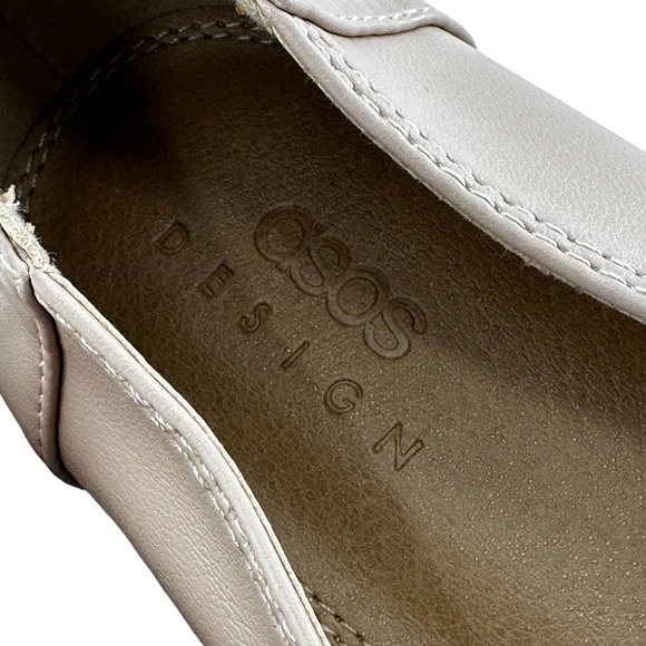 Asos Design Women's Loafer Flat Shoes (Blush Pink) - Size 9 - Picture 6 of 14